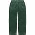Supreme Corduroy Skate Pant - Green (front)