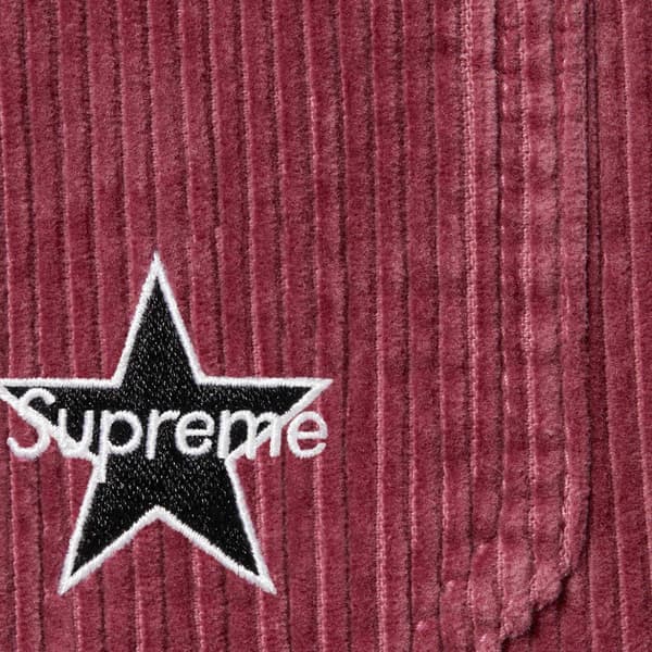 Supreme Corduroy Skate Pant - Pink (front)