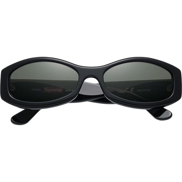 Supreme Corso Sunglasses - Black (front)