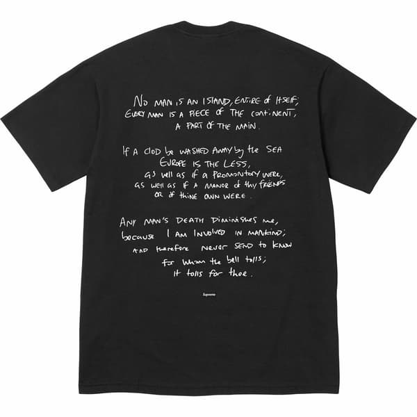 Supreme Corteiz Rules The World Tee - Black (front)