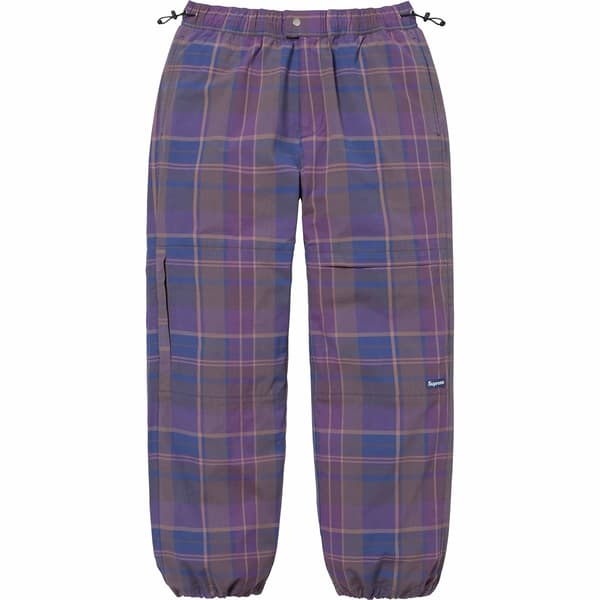 Supreme Cotton Cinch Pant - Plaid (front)