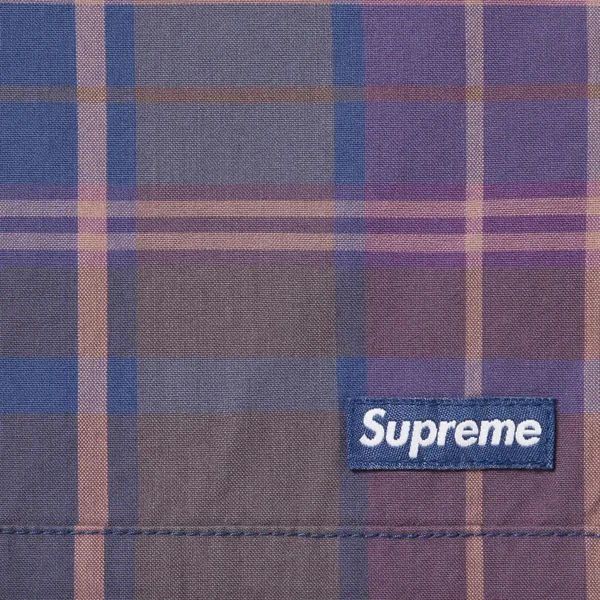 Supreme Cotton Cinch Pant - Plaid (front)