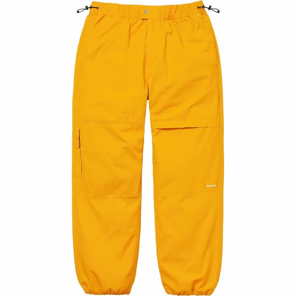 Supreme Cotton Cinch Pant - Yellow (front)