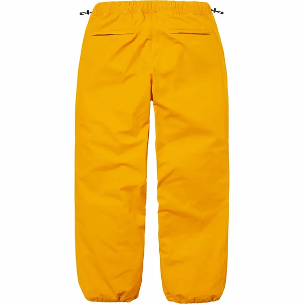 Supreme Cotton Cinch Pant - Yellow (front)