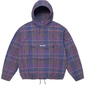 Supreme Cotton Utility Anorak Plaid
