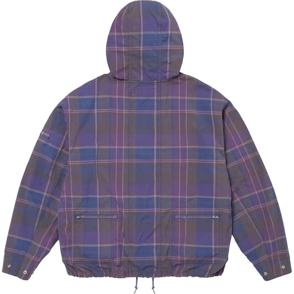 Supreme Cotton Utility Anorak - Plaid (front)