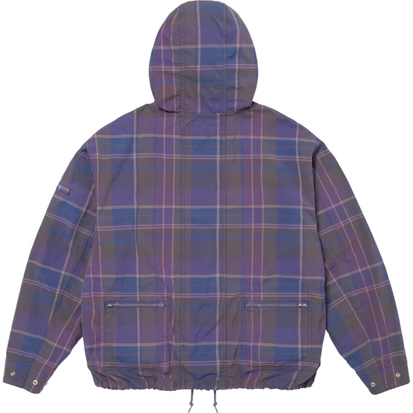 Supreme Cotton Utility Anorak - Plaid (front)