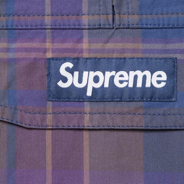 Supreme Cotton Utility Anorak - Plaid (front)