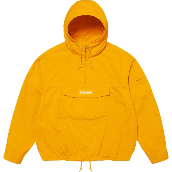 Supreme Cotton Utility Anorak - Yellow (front)