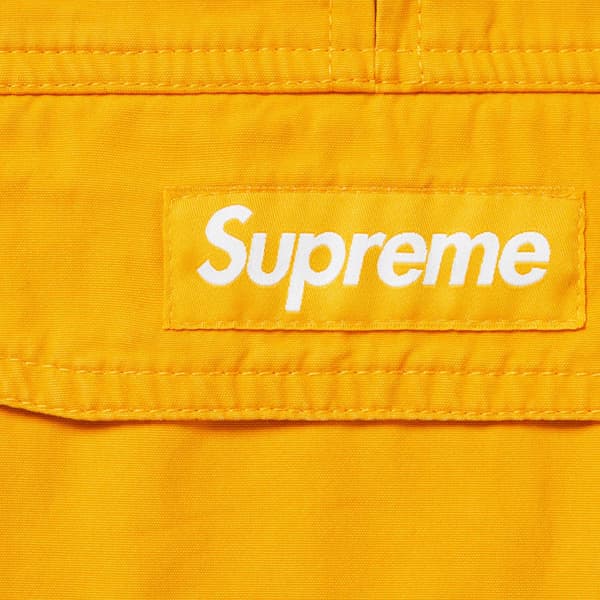 Supreme Cotton Utility Anorak - Yellow (front)