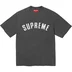 Supreme Cracked Arc S/S Top - Black (front)