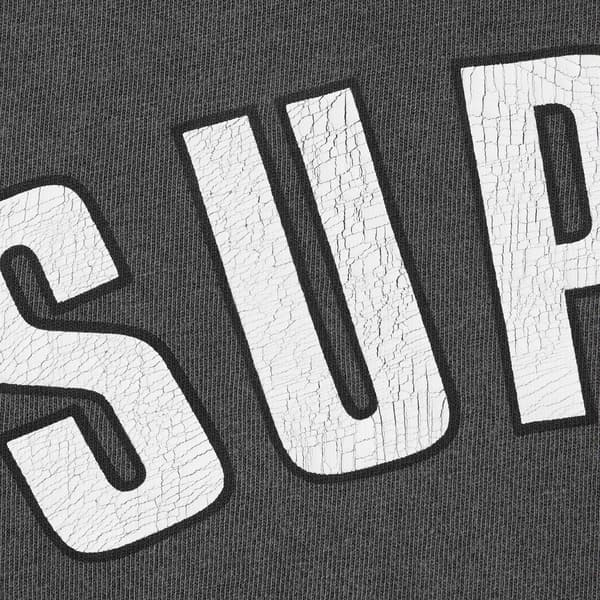 Supreme Cracked Arc S/S Top - Black (front)