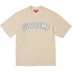 Supreme Cracked Arc S/S Top - Light Tan (front)