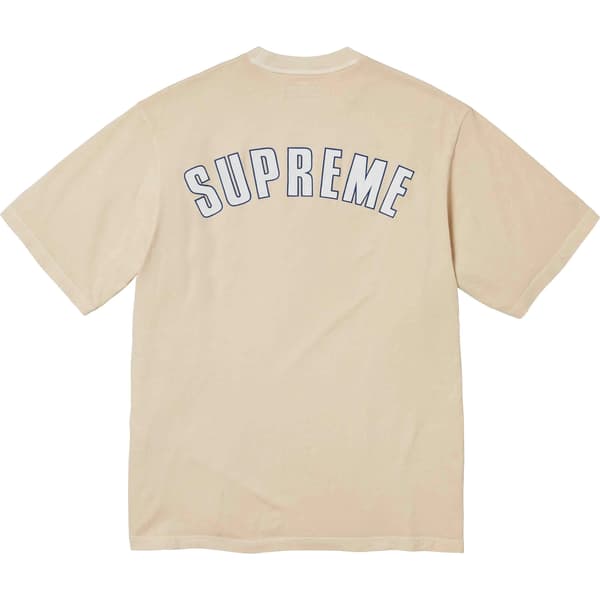 Supreme Cracked Arc S/S Top - Light Tan (front)