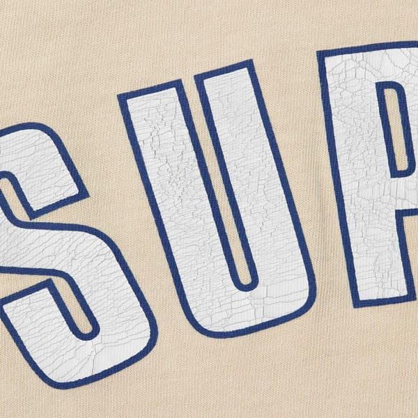 Supreme Cracked Arc S/S Top - Light Tan (front)