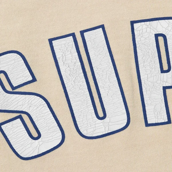 Supreme Cracked Arc S/S Top - Light Tan (front)