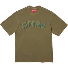 Supreme Cracked Arc S/S Top Olive
