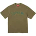 Supreme Cracked Arc S/S Top - Olive (front)