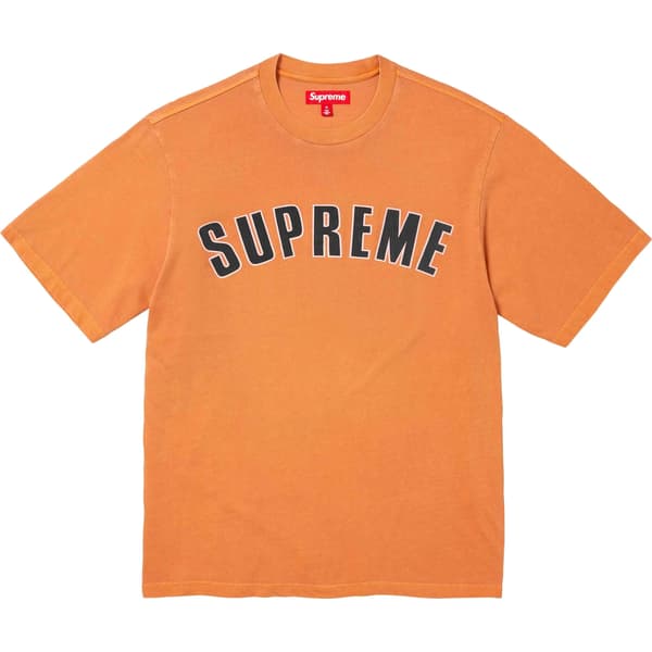 Supreme Cracked Arc S/S Top - Orange (front)