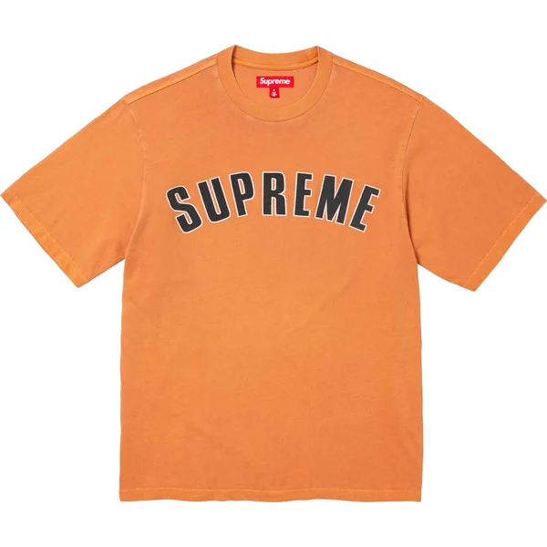 Supreme Cracked Arc S/S Top - Orange (front)