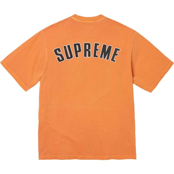 Supreme Cracked Arc S/S Top - Orange (front)