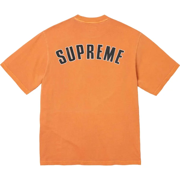Supreme Cracked Arc S/S Top - Orange (front)