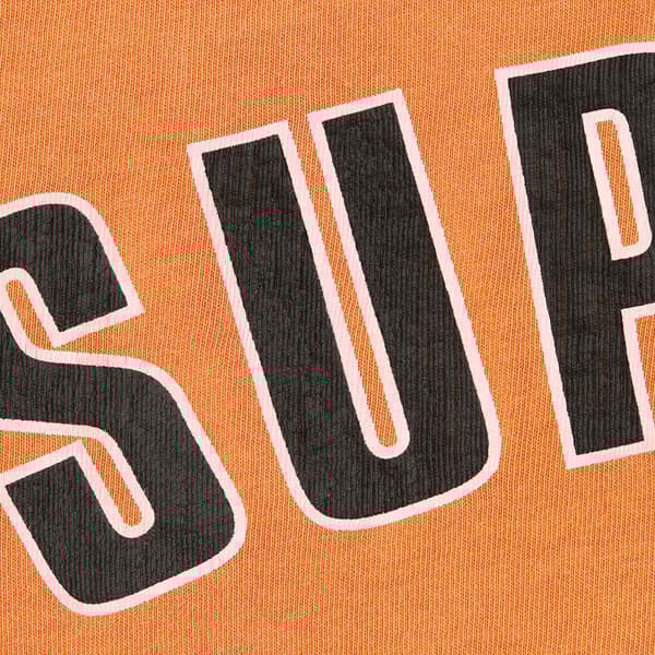 Supreme Cracked Arc S/S Top - Orange (front)
