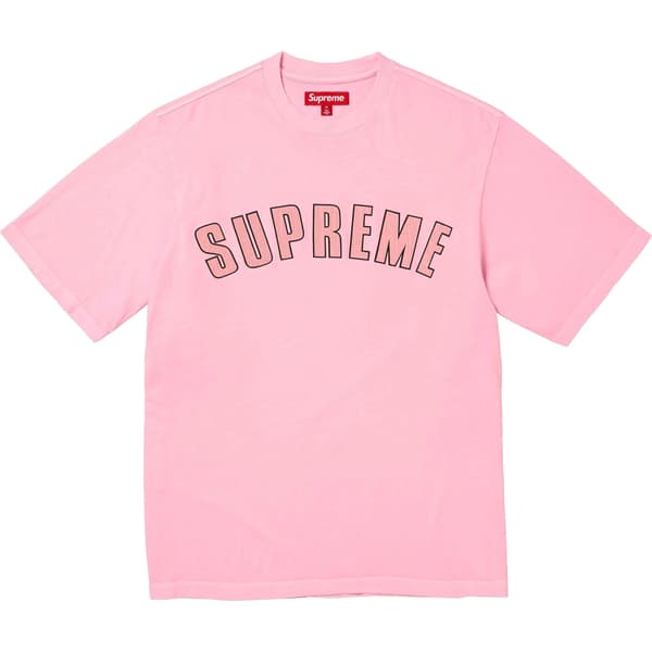 Supreme Cracked Arc S/S Top - Pink (front)