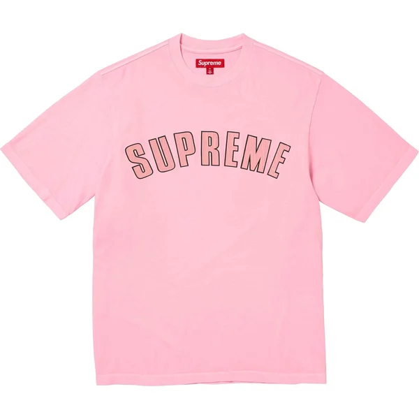 Supreme Cracked Arc S/S Top - Pink (front)