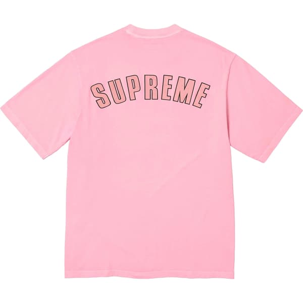 Supreme Cracked Arc S/S Top - Pink (front)