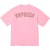 Supreme Cracked Arc S/S Top - Pink (front)