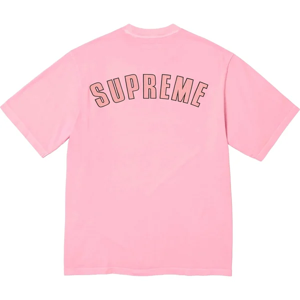 Supreme Cracked Arc S/S Top - Pink (front)