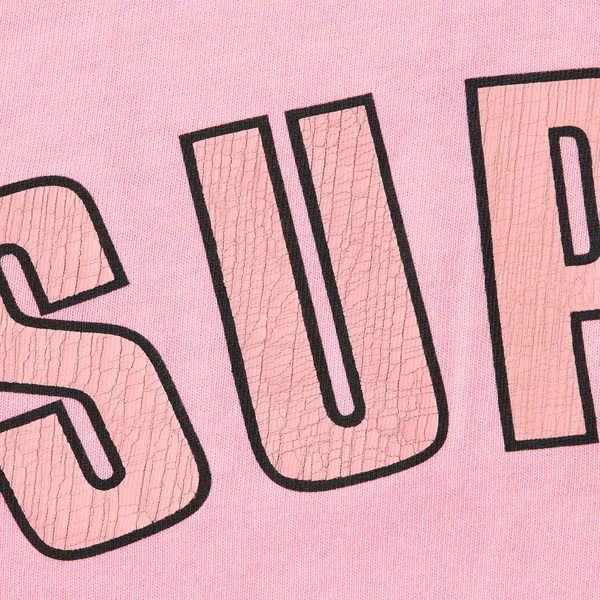 Supreme Cracked Arc S/S Top - Pink (front)