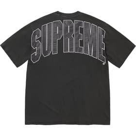 Supreme Cracked Back Arc S/S Top Black