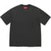 Supreme Cracked Back Arc S/S Top - Black (front)