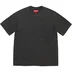 Supreme Cracked Back Arc S/S Top - Black (front)