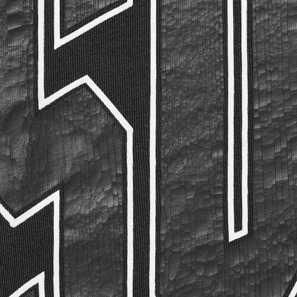 Supreme Cracked Back Arc S/S Top - Black (front)