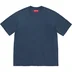 Supreme Cracked Back Arc S/S Top - Navy (front)