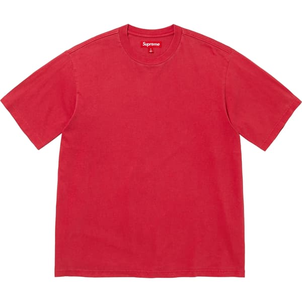 Supreme Cracked Back Arc S/S Top - Red (front)