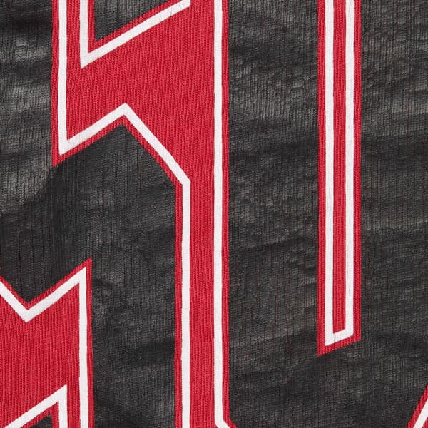 Supreme Cracked Back Arc S/S Top - Red (front)