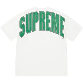 Supreme Cracked Back Arc S/S Top White