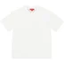 Supreme Cracked Back Arc S/S Top - White (front)
