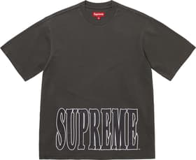 Supreme Cracked Stretch S/S Top Black