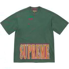 Supreme Cracked Stretch S/S Top Green
