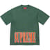 Supreme Cracked Stretch S/S Top - Green (front)