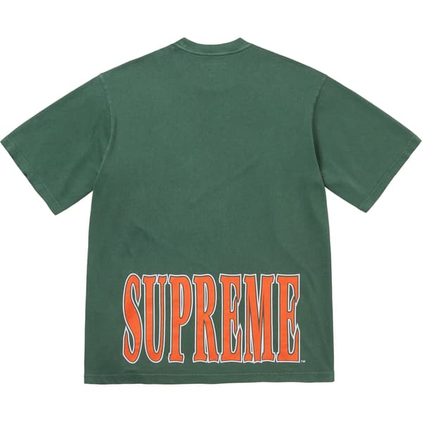 Supreme Cracked Stretch S/S Top - Green (front)