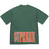 Supreme Cracked Stretch S/S Top - Green (front)