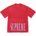 Supreme Cracked Stretch S/S Top - Red (front)