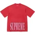 Supreme Cracked Stretch S/S Top - Red (front)