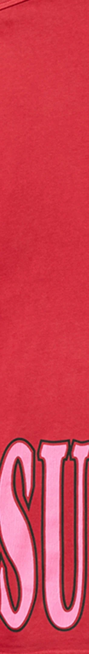 Supreme Cracked Stretch S/S Top - Red (front)